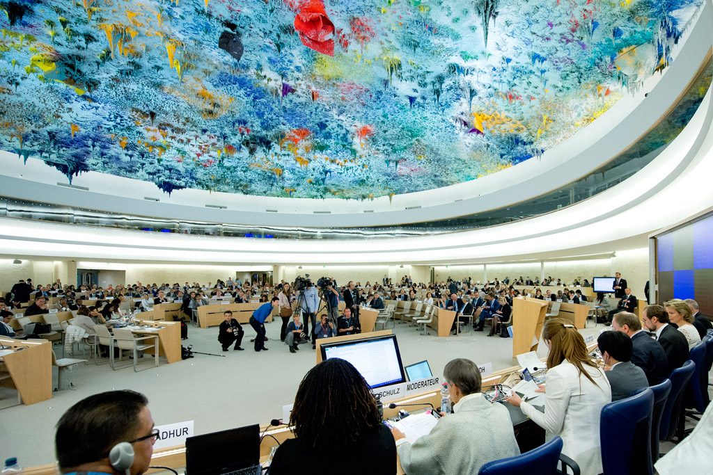 iran massacre Session of the United Nations Human Rights Council in Geneva