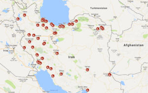 Interactive map of mass graves from Iran’s 1988 massacre