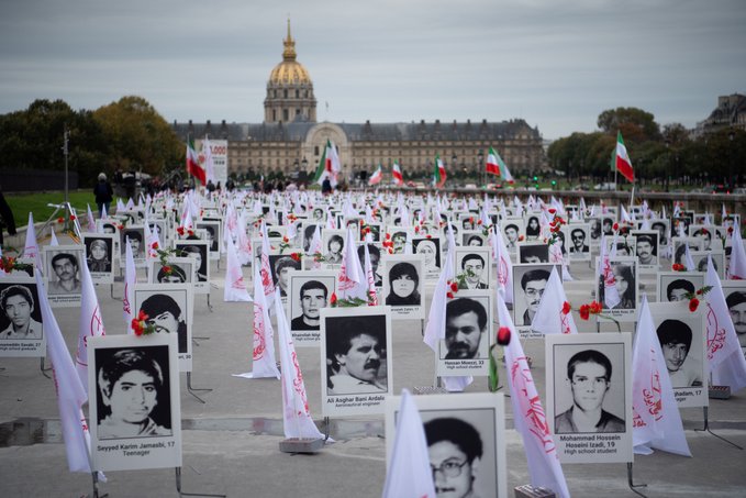 Remembering the victims of Iran's 1988 massacre - Paris, France