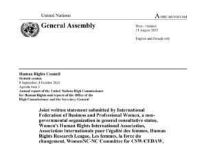 Joint Written Statement: International Community Must Act to Prevent a Repeat of the 1988 Massacre in the Islamic Republic of Iran