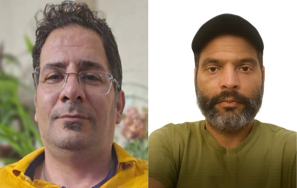 Left: Hamed Validi. Right: Nima Shahi.